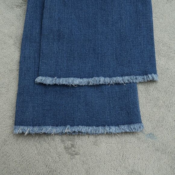 VIGOSS Jeans Women's Size 26 Blue Mid-Rise Marley Crop Boot Denim 30" Inseam - Picture 2 of 16